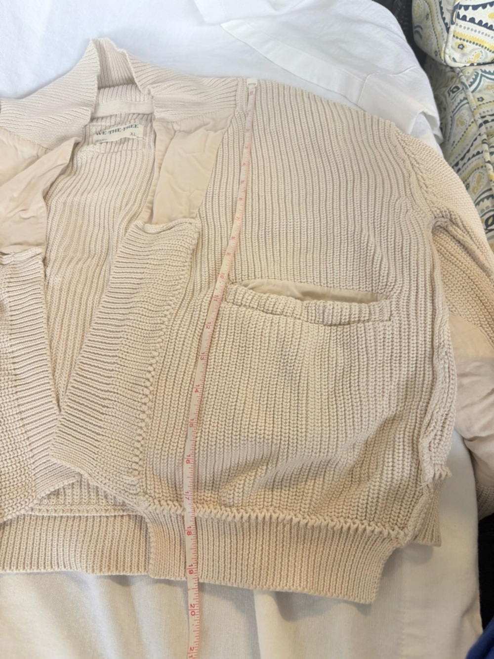 We The Free Cream Cardigan Sweater - Picture 9 of 10